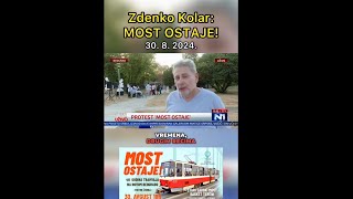 Gitarista Zdenko Kolar poručuje da MOST OSTAJE [upl. by Milton890]