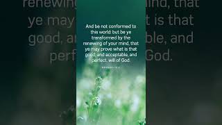 Do not be conformed to the patterns of this world christianity jesus faith bible bibleverse ￼ [upl. by Ameer]