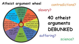 ALL atheist arguments answered in 10 minutes [upl. by Llenaej]