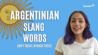 Argentinian Slang Words and Phrases You Need to Learn [upl. by Yvonner]