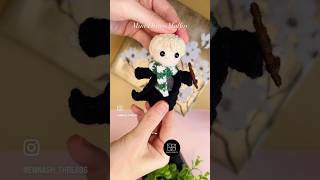 DRACO MALFOY crochet ❤️🥰 smallbizau amigurumi harrypotter [upl. by Imailiv]