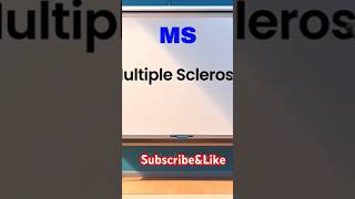 multiple sclerosis  multiple sclerosis in hindi foryou shorts [upl. by Emee]