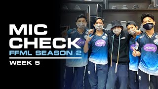 Mic Check FFML Week 5  EVOS Free Fire [upl. by Smallman]