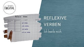 Reflexive Verben inkl Arbeitsblatt [upl. by Kuehnel]