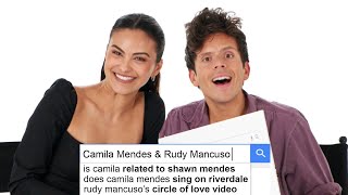 Camila Mendes and Rudy Mancuso Answer the Webs Most Searched Questions  WIRED [upl. by Botsford]