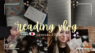 podróż przez Japonię z tajfunami mini🇯🇵🌸 reading vlog 1 [upl. by Ertha]