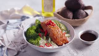 DUNNES STORES  Salmon Teriyaki 290823 until 040923 [upl. by Annaihr]