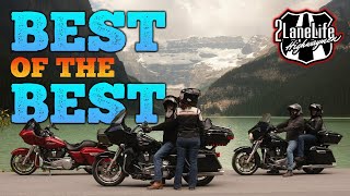 Motorcycle Road Trip Adventure in Banff National Park  Exploring Lake Louise Bow Valley Parkway [upl. by Clift]