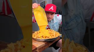 How to eat street food CHEESE FRIES properly😎❤️🍟 CHEFKOUDY [upl. by Leugim355]