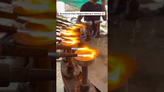 Borosilicate Glass Bangles Making in Factory youtubeshortsindia ytshortsindia bangles factory [upl. by Enneire964]