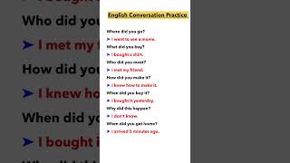 English Conversation Practice  How to Improve Your English englishconversation shorts english [upl. by Carlie669]