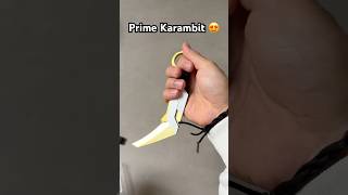 The PRIME KARAMBIT😍 valorantgaming valorant prime karambitknife [upl. by Nnauol]