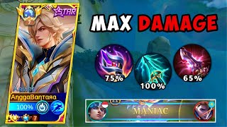 GLOBAL XAVIER ABUSE THIS INSANE MAX DAMAGE BUILD AND EMBLEM IN RANK GAME🔥 must try this one [upl. by Niroc]