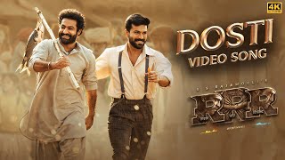 Dosti Full Video RRR  Amit Trivedi MM Kreem  NTR Ram Charan Ajay Devgn Alia  SS Rajamouli [upl. by Nixon]