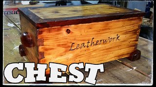 Antique Storage Chest for Leatherworking [upl. by Gardia]