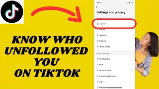 How To Know Who Unfollowed Me On TikTok  Simple tutorial [upl. by Delisle152]