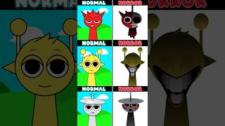 Incredibox Sprunki All Normal Versions Vs Horror Versions sprunki incredibox [upl. by Romilly]