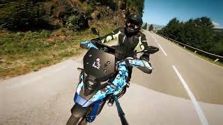 Suzuki V Strom 800DE  Zillertal  Gerlos  Pass Thurn  Raw Sound [upl. by Elyrrad]