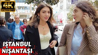 Nisantasi Istanbul 2023 Luxury Bazaars Area Turkey Walking Tour Türkiye Tourist Guide 4K 60FPS [upl. by Bodkin]