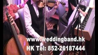 Love songs Violin Cello Piano string trio band Holiday Inn wedding band hk hong kong 香港婚禮現場樂隊 [upl. by Sumetra962]