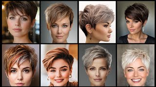 Elegant And Latest Head Short Pixie Designs Ideas [upl. by Nahtanoy]