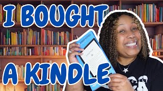 I Got A Kindle Paperwhite  Unboxing and Purchasing a New Read [upl. by Trembly]