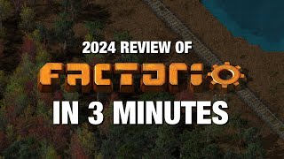 3Minute Review of Factorio 2024 [upl. by Mitchael]