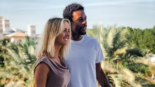 Love match Elina Svitolina and Gael Monfils “true love support each otherquot [upl. by Aros782]