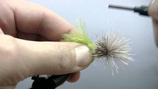 Fly Tying Olive Marabou Muddler [upl. by Hcab]