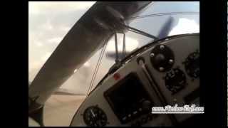 RideAlong With Skip Stewart Helmet Cam  Tinstix of Dynamite  2010 Southern Wisconsin AirFEST [upl. by Kurtzman]