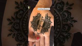 mehndi design simple easy youtube youtubeshorts shortvideo shorts [upl. by Waal146]