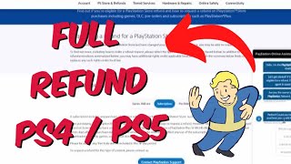 How To Get A Full Refund On PS4 amp PS5 Games In 2023 [upl. by Rees]