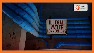 Ministry of Water officials raid premises with illegal connections in Kiamaiko and Huruma areas [upl. by Megargee]