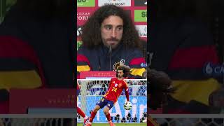 Kein Handspiel Cucurella gibt Schiri Recht euro2024 cucurella hand dfbteam shorts foryou [upl. by Arehsat]