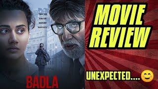 BADLA MOVIE REVIEW  AMITABH  TAAPSEE  SUJOY GHOSH  SHAH RUKH [upl. by Hoeve653]