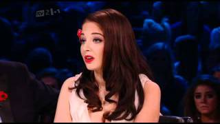 The Xtra Factor  Results Top 09 061111  quotJudgesquot Interview [upl. by Sheba720]