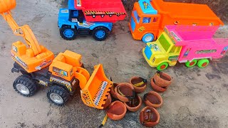 Diwali ka 🪔🪔 diya sabko jcb ne fek rha hTruck or Jcb ne lodding kiya  dumper truck 🚒🚒wala cartoon [upl. by Enihpad810]