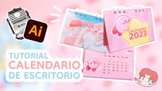 Tutorial  Calendarios de Escritorio  Illustrator  Cinch ☾ [upl. by Iredale401]