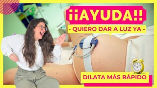 💪 8 POSTURAS y EJERCICIOS para AYUDAR a DILATAR  RÁPIDO para el PARTO 🤰ADELANTAR el PARTO ⏰ [upl. by Iaoh]