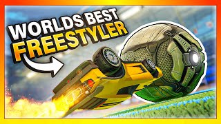 I challenged the worlds best freestyler to a game of HORSE Rocket League [upl. by Strader]