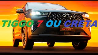 TIGGO 7 SPORT 2025 OU CRETA ACTION 2025 [upl. by Atiek]