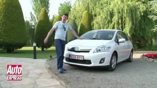 Toyota Auris Hybrid Review  Auto Express [upl. by Eiramenna]