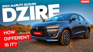 2024 Maruti Suzuki Dzire Walkaround Greater than Swift  boot  odmag [upl. by Cid]