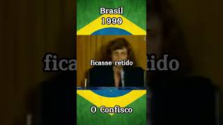 Dinheiro congelado anos90 brasil economia [upl. by Suoilenroc]