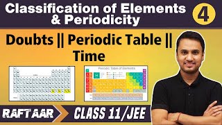 Classification of Elements amp Periodicity 04  Modern Periodic Table  Class11JEE [upl. by Latimer]