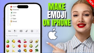 How to Make ANY Emoji on iPhone [upl. by Nameerf]