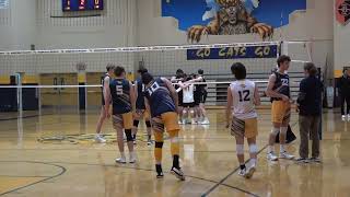 NEUQUA VALLEY vs PLAINFIELD NORTH SET 2 5123 Boys Varsity Volleyball SENIOR NIGHT [upl. by Malissia]