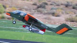 FLIGHTLINE OV10 BRONCO  LIPPISCH P15 LAUNCH TEAM IN ACTION ST GEORGE UTAH [upl. by Orlan781]