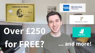 Best beginner UK credit card Amex Gold 2023 review [upl. by Mable353]