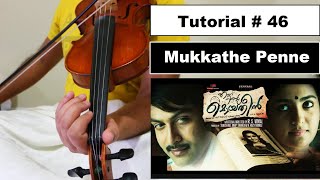 How to play Mukkathe Penne  Ennu Ninte Moideen [upl. by Sigismund]